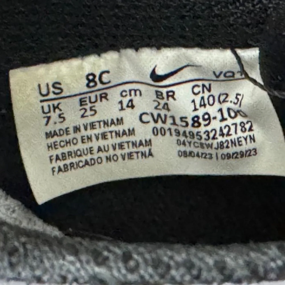 Nike Dunk Low Retro White‎ Black Panda (TD) 8C